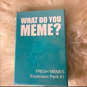 NEW in the box What Do You Meme expansion pack